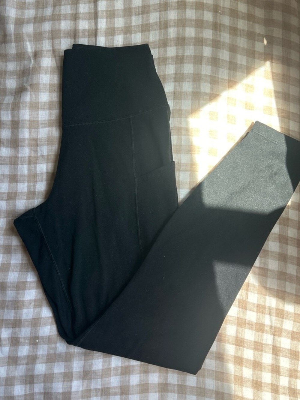 Nike Black Dri-FIT Leggings with Interior Logo